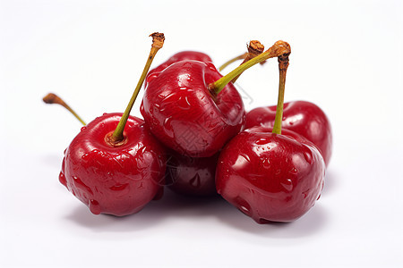 健康美味的樱桃图片
