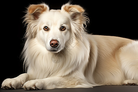 白色的小狗狗图片