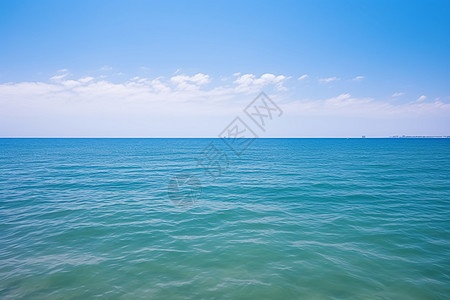 碧蓝宁静的海面景观图片