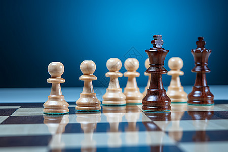 策略竞赛的国际象棋图片