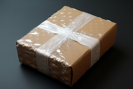 塑料包装保护的纸盒图片