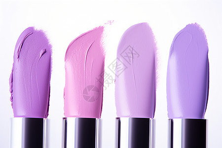 创意紫色的唇膏化妆品图片