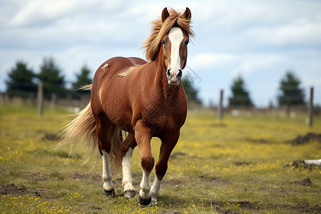 驰骋草原的马儿图片