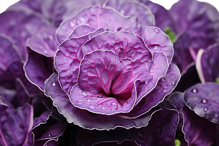 紫色甘蓝蔬菜图片