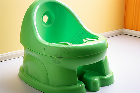 绿色的塑料椅子背景图片