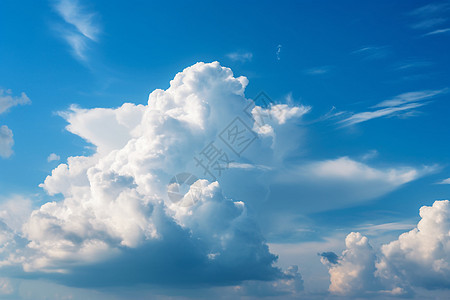空中的美丽云朵图片