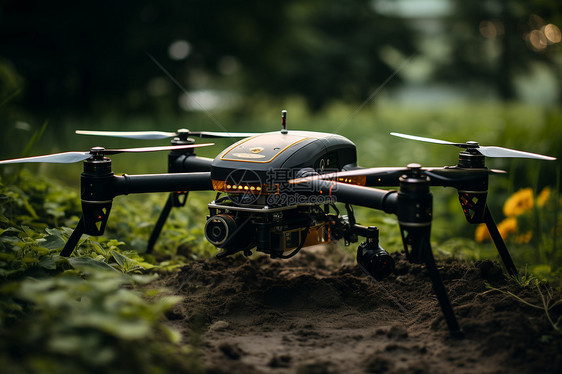 无人机为农业生产提供的便捷图片
