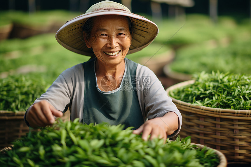 清新的茶乡图片