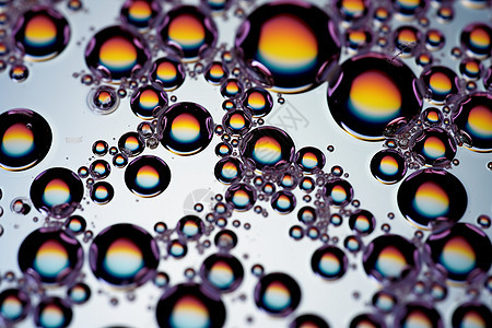 水泡的微观艺术图片