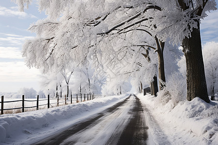 冰雪乡村之旅图片