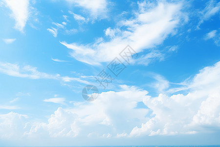 天空中的美丽自然云彩图片
