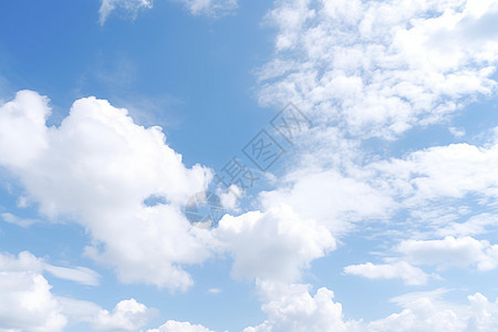 天空中的美丽云彩图片