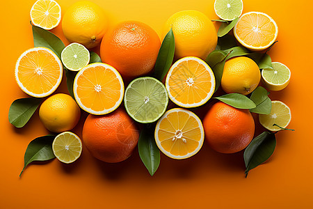 鲜艳多汁的橙子图片