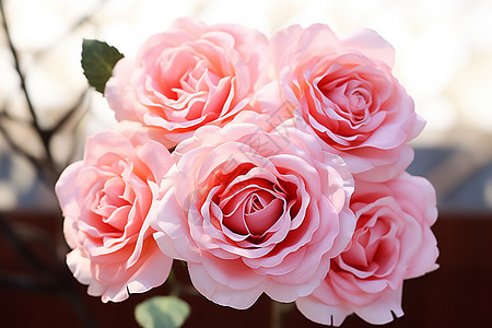 美丽的玫瑰花花束图片