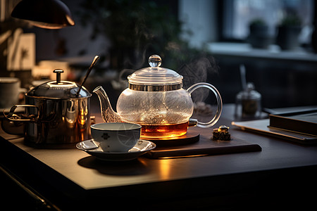 优雅的茶艺仪式图片