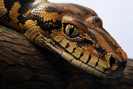 蟒蛇的眼睛图片