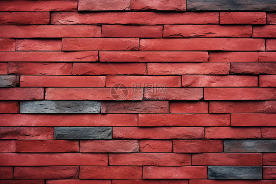 乡村复古的红砖墙壁图片