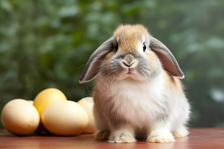 复活节的兔子图片