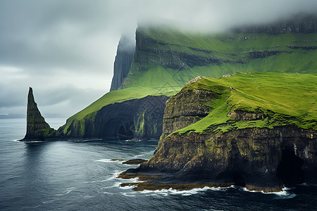 深海浩渺背景