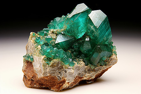 天然翠绿水晶背景图片