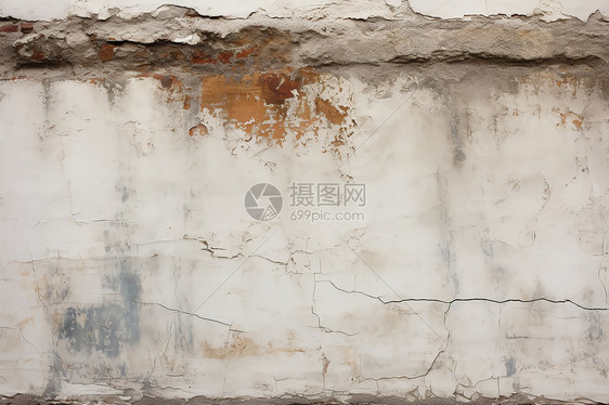 灰色墙壁上的裂纹（背景素材-广告传媒）图片