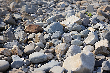 石块地面满是石头的路面背景