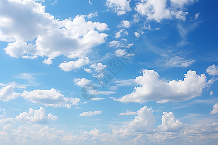 天空中的云天空中的白云背景