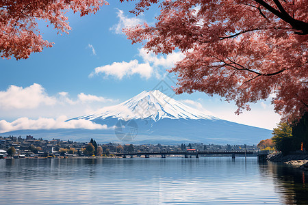 湖光山色图片