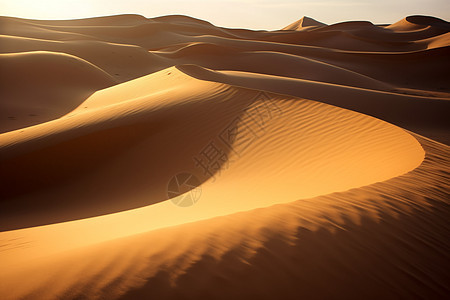 沙漠的风光图片