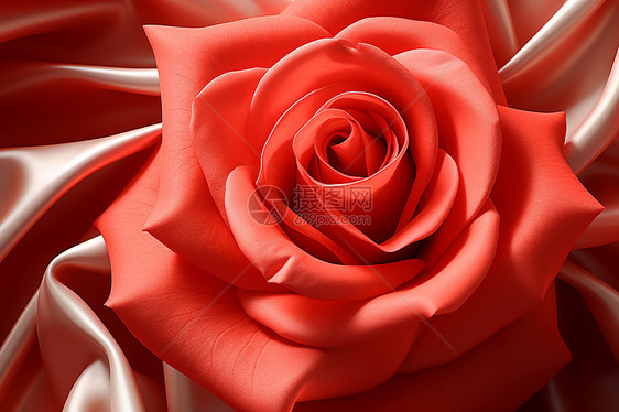 红色的植物玫瑰花图片
