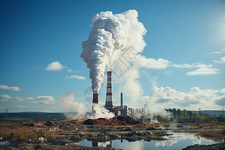 环保生物质发电厂图片