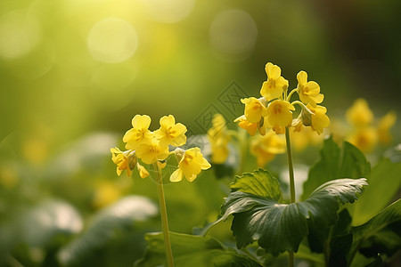 春日里绽放的鲜花图片