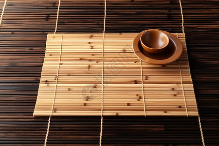 竹制桌垫图片