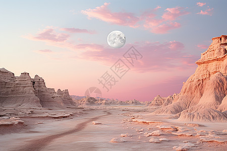 沙漠之美午夜幻境图片