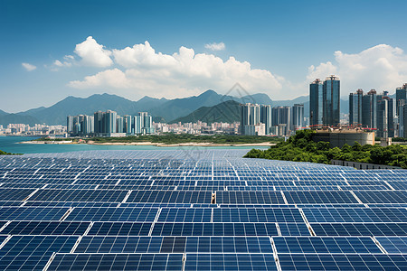 太阳能面板图片