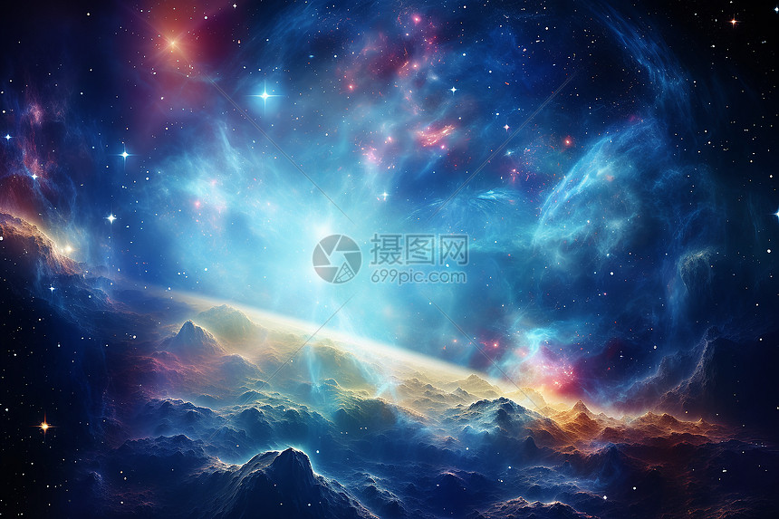 美丽宇宙星空图片