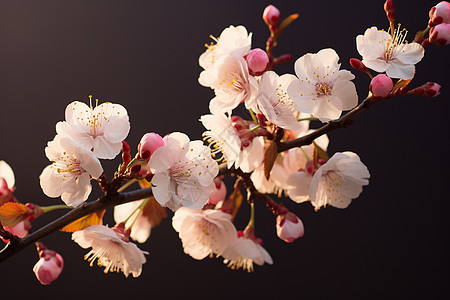 漂亮的樱花枝图片