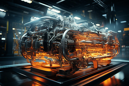 引擎制造的技术图片