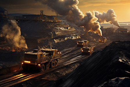 煤矿行业的运作图片