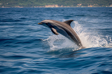 水生生物的海豚图片