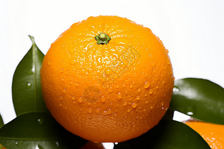 清新多汁的橙子图片