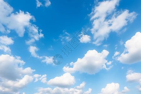 美丽的蓝蓝天空高清图片