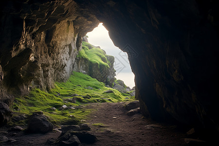 隐秘的洞穴图片