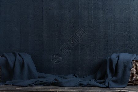 灰蓝色的布料背景图片