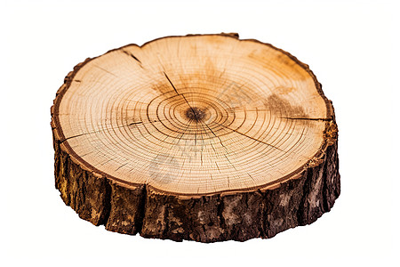 木头上的中心圆环图片