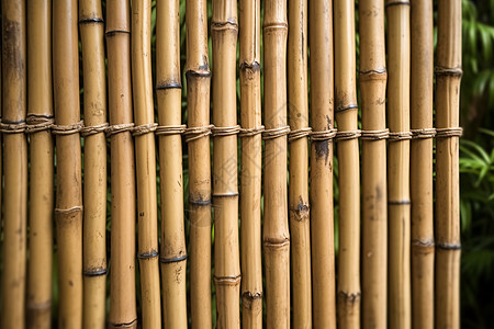 竹编篱笆图片
