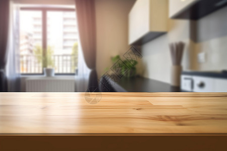 房间里的木质桌子图片