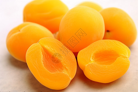 美味的黄桃干图片