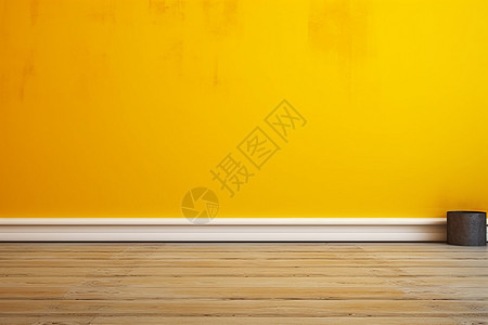 黄色墙壁图片