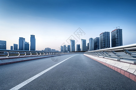 城市里的高速公路图片